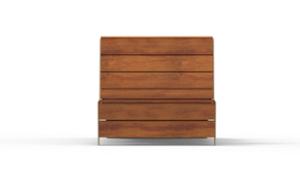 street furniture, seating, leasure and rest, chaise longue, wood backrest, wood seating