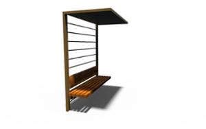 street furniture, other, seating, wood backrest, pergola, wood seating, canopy, zadaszenie