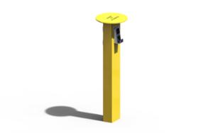 street furniture, other, bollard, 230v and/or usb socket, induction/qi charger, wifi station