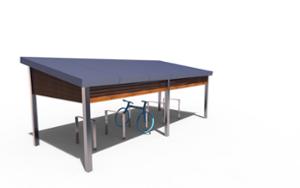 street furniture, other, bicycle stand, canopy, bicycle canopy