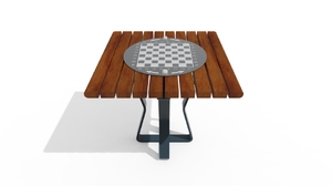 street furniture, other, obrotowa gra "chińczyk", obrotowa szachownica, rotatable, table, chess