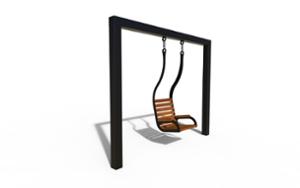 street furniture, swing, other, for single person, seating, strefa relaksu