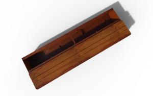 street furniture, planter, bench, concrete, smooth concrete, corten, wood seating