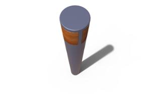 street furniture, bollard, removable