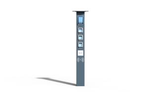 street furniture, other, bollard, 230v and/or usb socket, induction/qi charger, wifi station