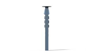 street furniture, other, bollard, 230v and/or usb socket, induction/qi charger, wifi station