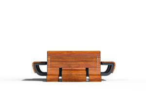 street furniture, other, picnic set, bench, seating, wood backrest, wood seating, table
