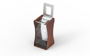 street furniture, litter bin, antiterror, wywijany worek