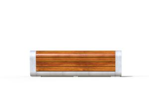 street furniture, bench, concrete, smooth concrete, fsc, 230v and/or usb socket, induction/qi charger, lighting