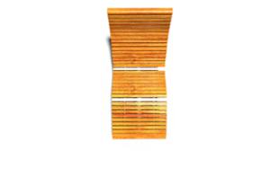 street furniture, seating, leasure and rest, chaise longue, rotatable, wood backrest, wood seating, high backrest