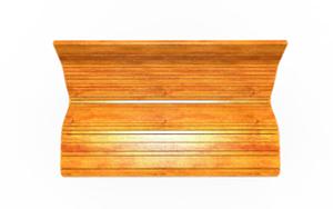 street furniture, seating, leasure and rest, chaise longue, rotatable, wood backrest, wood seating, high backrest, wzór zastrzeżony