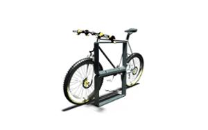 street furniture, aluminium, guma, rubber protection, with bike frame protection, bicycle stand, cycle rack