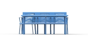 street furniture, seating, chair, for single person, picnic set, obrotowa szachownica, steel backrest, steel seating, table, chess