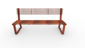 street furniture, seating, aluminium
