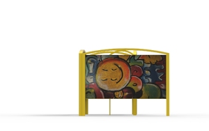 street furniture, other, przebieralnia, tablica do rysowania