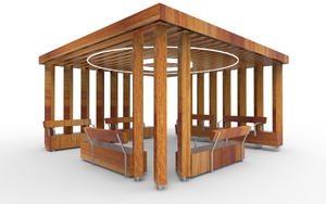 street furniture, other, leasure and rest, pergola, soniczna tężnia solankowa/ tężnie, canopy
