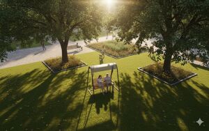 street furniture, other, seating, solar, leasure and rest, swing, solarna listwa smartbeam