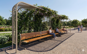 street furniture, other, pergola, trelly