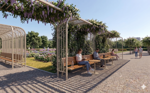 street furniture, other, pergola, trelly