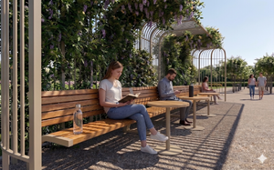 street furniture, other, pergola, trelly