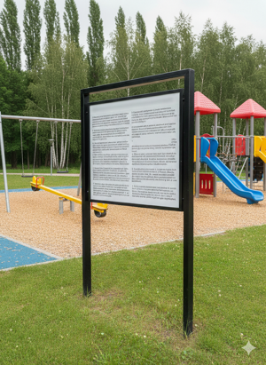 street furniture, other, information board
