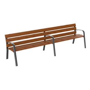 street furniture, ławka, polietylen