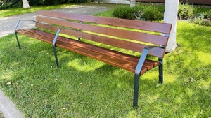 street furniture, ława, ławka, podłokietnik