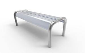 street furniture, bench, steel seating, steel
