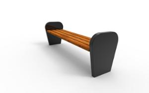 street furniture, bench, wood seating, granite