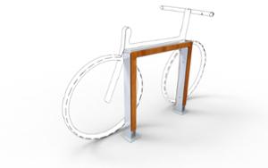 street furniture, with bike frame protection, bicycle stand, cycle rack