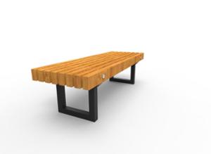 street furniture, vertical planks, bench, wood seating
