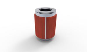 street furniture, litter bin, logo, safety ashtray, small ashtray