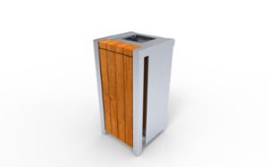 street furniture, litter bin, safety ashtray, logo