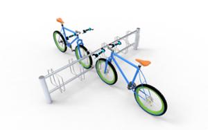 street furniture, double-sided , for wheel, bicycle stand, multiple stands