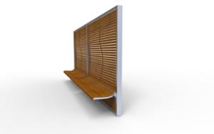 street furniture, seating, other, trelly, pergola, wood seating, wood backrest, high backrest
