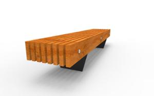 street furniture, vertical planks, bench, wood seating