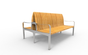 street furniture, seating, armrest, scandinavian line