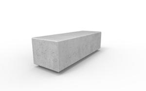street furniture, concrete, smooth concrete, bench, lighting