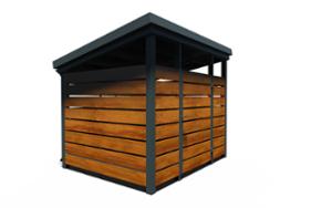 street furniture, other, canopy, litter bin canopy