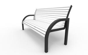 street furniture, seating, wood backrest, armrest, scandinavian line, wood seating, vintage