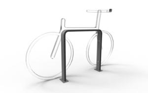 street furniture, rubber protection, for warsaw, with bike frame protection, bicycle stand, cycle rack