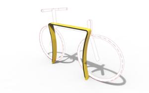 street furniture, rubber protection, with bike frame protection, bicycle stand, cycle rack