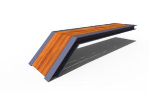 street furniture, bench, wood seating
