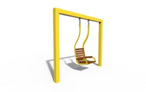 street furniture, swing, other, for single person, seating