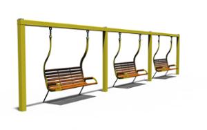 street furniture, swing, other, for single person, seating, strefa relaksu