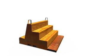 street furniture, other, bench, seating, parklet, table, trybuny, high backrest