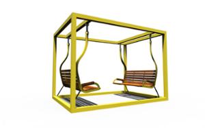 street furniture, boks, swing, other, bench, seating, modular, parklet, platforma, strefa relaksu