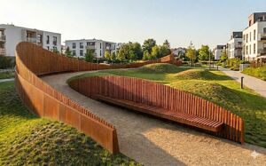 street furniture, other, fence, edging