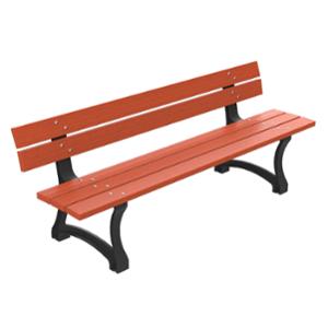 street furniture, ławka, stylizowana, żeliwo