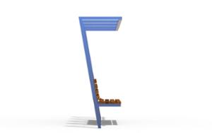 tänavamööbel, iste, puidust seljatugi, pergola, puidust iste, võre